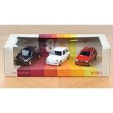 Renault/Peugeot Youngtimers 3x: Renault Clio Williams- Renault Super 5 GT Turbo-Peugeot 205 GTi (Gift Box) - 1:43 - Norev Renault/Peugeot Youngtimers 3x: Renault Clio Williams- Renault Super 5 GT Turbo-Peugeot 205 GTi (Gift Box) - 1:43 - Norev