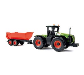 Claas Claas Xerion 5000 + Trailer s Axle 2017 - 1:43 - Norev Claas Claas Xerion 5000 + Trailer s Axle 2017 - 1:43 - Norev