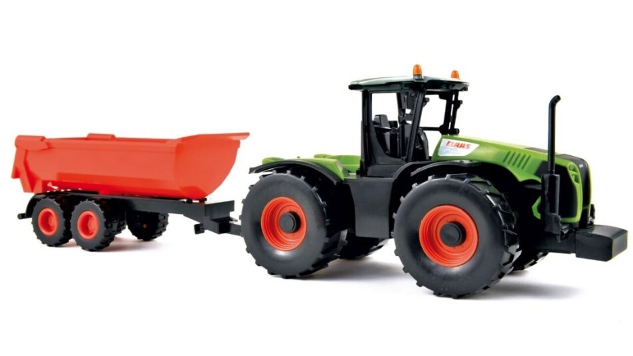Claas Claas Xerion 5000 + Trailer s Axle 2017 - 1:43 - Norev Claas Claas Xerion 5000 + Trailer s Axle 2017 - 1:43 - Norev