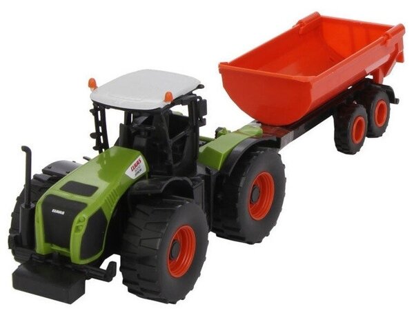 Claas Claas Xerion 5000 + Trailer s Axle 2017 - 1:43 - Norev Claas Claas Xerion 5000 + Trailer s Axle 2017 - 1:43 - Norev