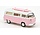 Volkswagen T2B Camper Van + Surfing Boards 1973 - 1:43 - Norev