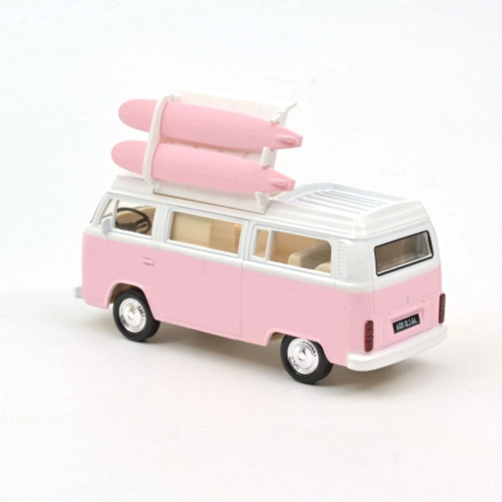 Volkswagen Volkswagen T2B Camper Van + Surfing Boards 1973 - 1:43 - Norev Volkswagen Volkswagen T2B Camper Van + Surfing Boards 1973 - 1:43 - Norev
