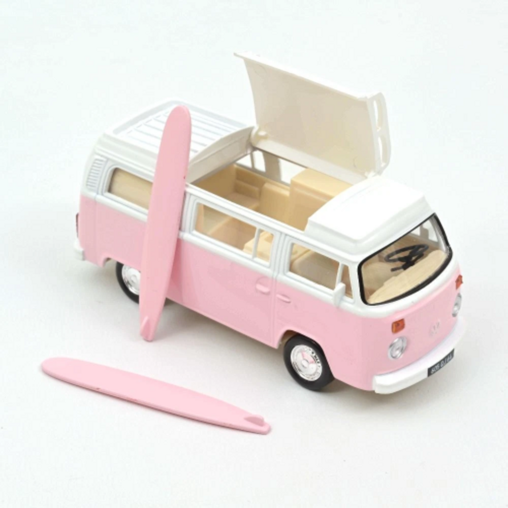 Volkswagen Volkswagen T2B Camper Van + Surfing Boards 1973 - 1:43 - Norev Volkswagen Volkswagen T2B Camper Van + Surfing Boards 1973 - 1:43 - Norev
