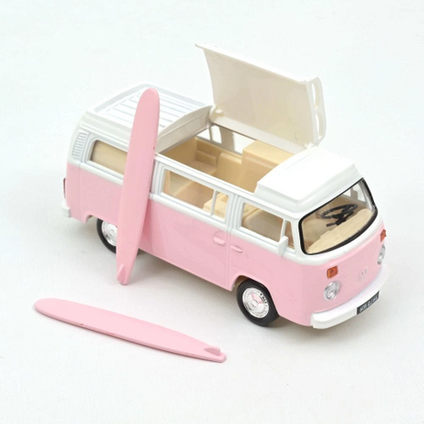 Volkswagen Volkswagen T2B Camper Van + Surfing Boards 1973 - 1:43 - Norev Volkswagen Volkswagen T2B Camper Van + Surfing Boards 1973 - 1:43 - Norev