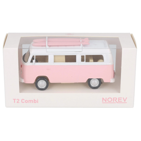 Volkswagen Volkswagen T2B Camper Van + Surfing Boards 1973 - 1:43 - Norev Volkswagen Volkswagen T2B Camper Van + Surfing Boards 1973 - 1:43 - Norev