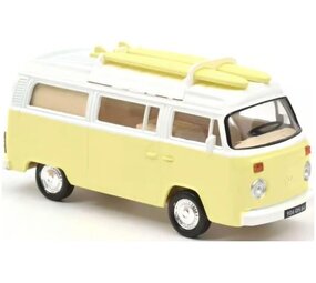 Volkswagen Volkswagen T2B Camper Van + Surfing Boards 1973 - 1:43 - Norev Volkswagen Volkswagen T2B Camper Van + Surfing Boards 1973 - 1:43 - Norev