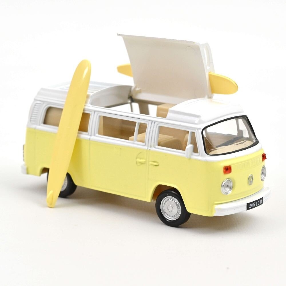 Volkswagen Volkswagen T2B Camper Van + Surfing Boards 1973 - 1:43 - Norev
