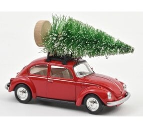 Volkswagen Volkswagen Beetle 1973 + Christmas Tree - 1:43 - Norev Volkswagen Volkswagen Beetle 1973 + Christmas Tree - 1:43 - Norev