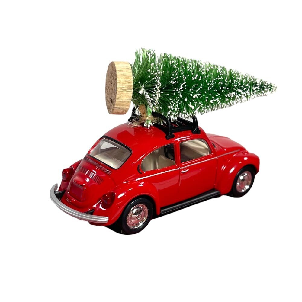 Volkswagen Volkswagen Beetle 1973 + Christmas Tree - 1:43 - Norev Volkswagen Volkswagen Beetle 1973 + Christmas Tree - 1:43 - Norev