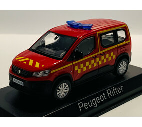Peugeot Peugeot Rifter 2019 Fire Department - 1:43 - Norev Peugeot Peugeot Rifter 2019 Fire Department - 1:43 - Norev