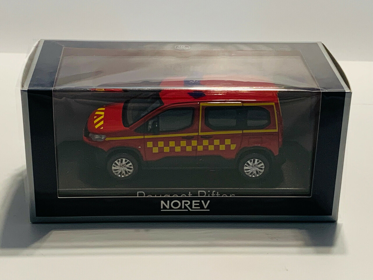 Peugeot Peugeot Rifter 2019 Fire Department - 1:43 - Norev Peugeot Peugeot Rifter 2019 Fire Department - 1:43 - Norev