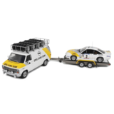 Chevrolet Chevrolet Rally Set: G30 Van Assistance Team Opel 1986 + Trailer 2 Axle + Opel Manta 400 #3 Tour de Corse 1984- 1:18 - Otto Mobile Models Chevrolet Chevrolet Rally Set: G30 Van Assistance Team Opel 1986 + Trailer 2 Axle + Opel Manta 400 #3 Tour de Corse 1984- 1:18 - Otto Mobile Models