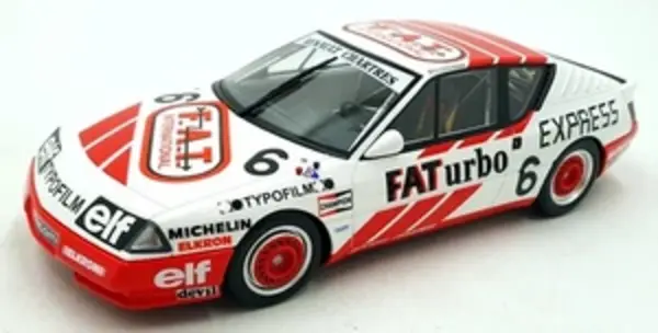 Renault Renault GTA Alpine #6 Europe Cup 1987 - 1:18 - Otto Mobile Models Renault Renault GTA Alpine #6 Europe Cup 1987 - 1:18 - Otto Mobile Models