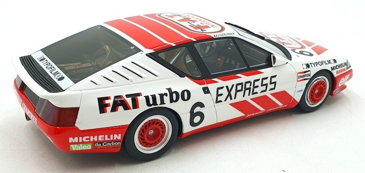 Renault Renault GTA Alpine #6 Europe Cup 1987 - 1:18 - Otto Mobile Models Renault Renault GTA Alpine #6 Europe Cup 1987 - 1:18 - Otto Mobile Models