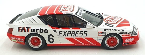Renault Renault GTA Alpine #6 Europe Cup 1987 - 1:18 - Otto Mobile Models Renault Renault GTA Alpine #6 Europe Cup 1987 - 1:18 - Otto Mobile Models