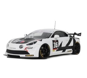 Alpine Alpine A110 GT4 Ultimate GT Endurance Cup 2024 - 1:18 - Otto Mobile Models Alpine Alpine A110 GT4 Ultimate GT Endurance Cup 2024 - 1:18 - Otto Mobile Models