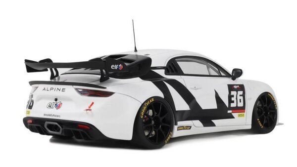 Alpine Alpine A110 GT4 Ultimate GT Endurance Cup 2024 - 1:18 - Otto Mobile Models Alpine Alpine A110 GT4 Ultimate GT Endurance Cup 2024 - 1:18 - Otto Mobile Models