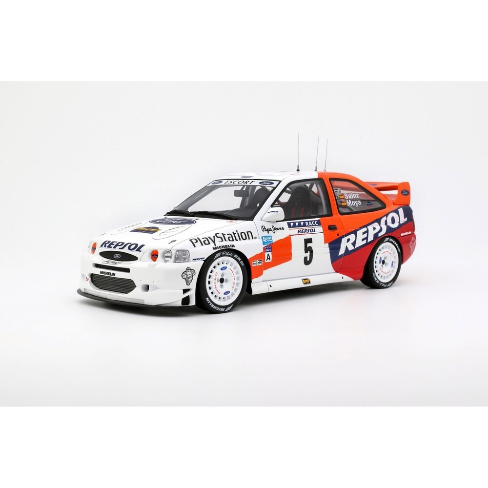 Ford Ford Escort WRC #5 Rally Catalunya C.Sainz 1997 - 1:18 - Otto Mobile Models Ford Ford Escort WRC #5 Rally Catalunya C.Sainz 1997 - 1:18 - Otto Mobile Models