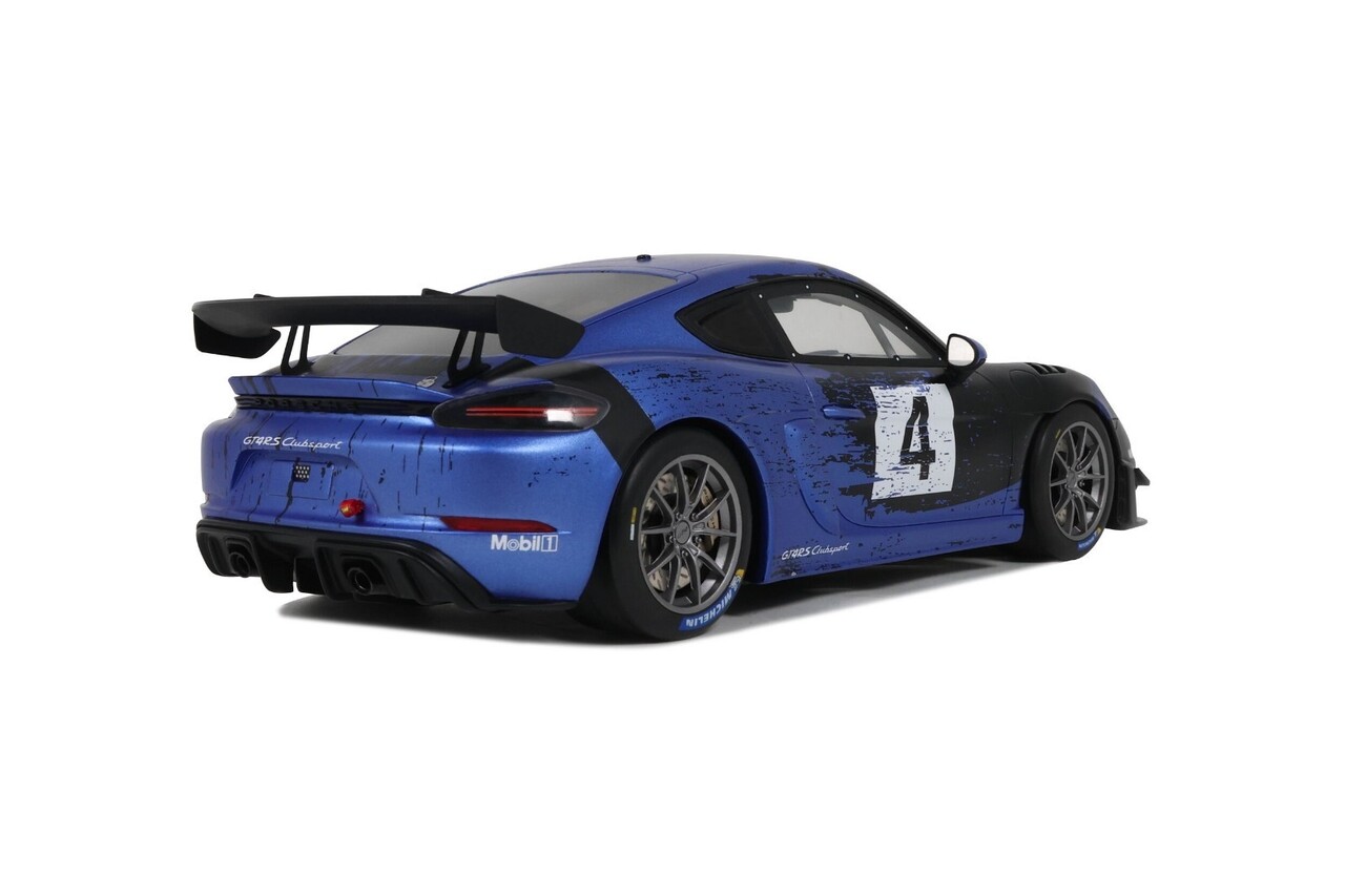Porsche Porsche Cayman 718 GT4 RS Clubsport #4 2021 - 1:18 - Otto Mobile Models Porsche Porsche Cayman 718 GT4 RS Clubsport #4 2021 - 1:18 - Otto Mobile Models