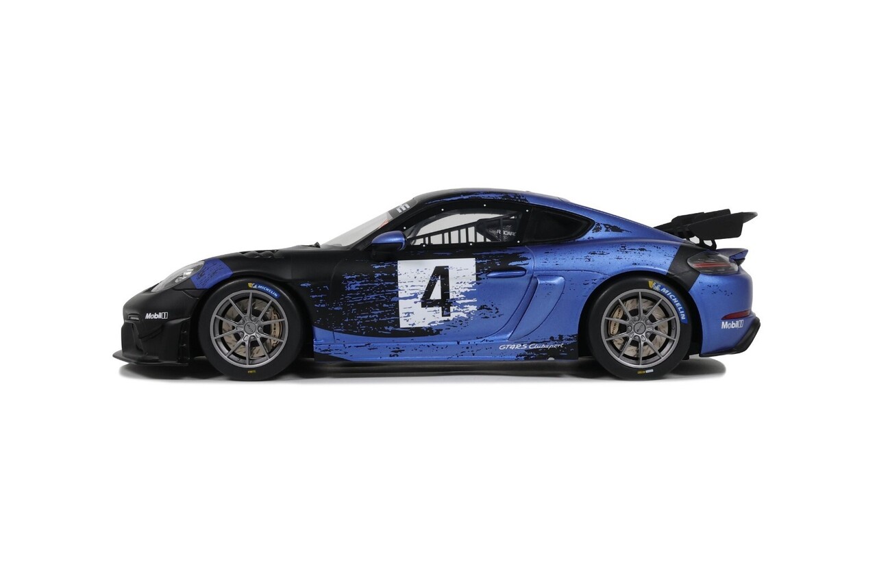 Porsche Porsche Cayman 718 GT4 RS Clubsport #4 2021 - 1:18 - Otto Mobile Models Porsche Porsche Cayman 718 GT4 RS Clubsport #4 2021 - 1:18 - Otto Mobile Models