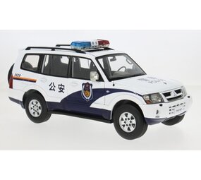 Mitsubishi Mitsubishi Pajero 3.5L V73 'China Police' -1:18 - Sun Star Mitsubishi Mitsubishi Pajero 3.5L V73 'China Police' -1:18 - Sun Star