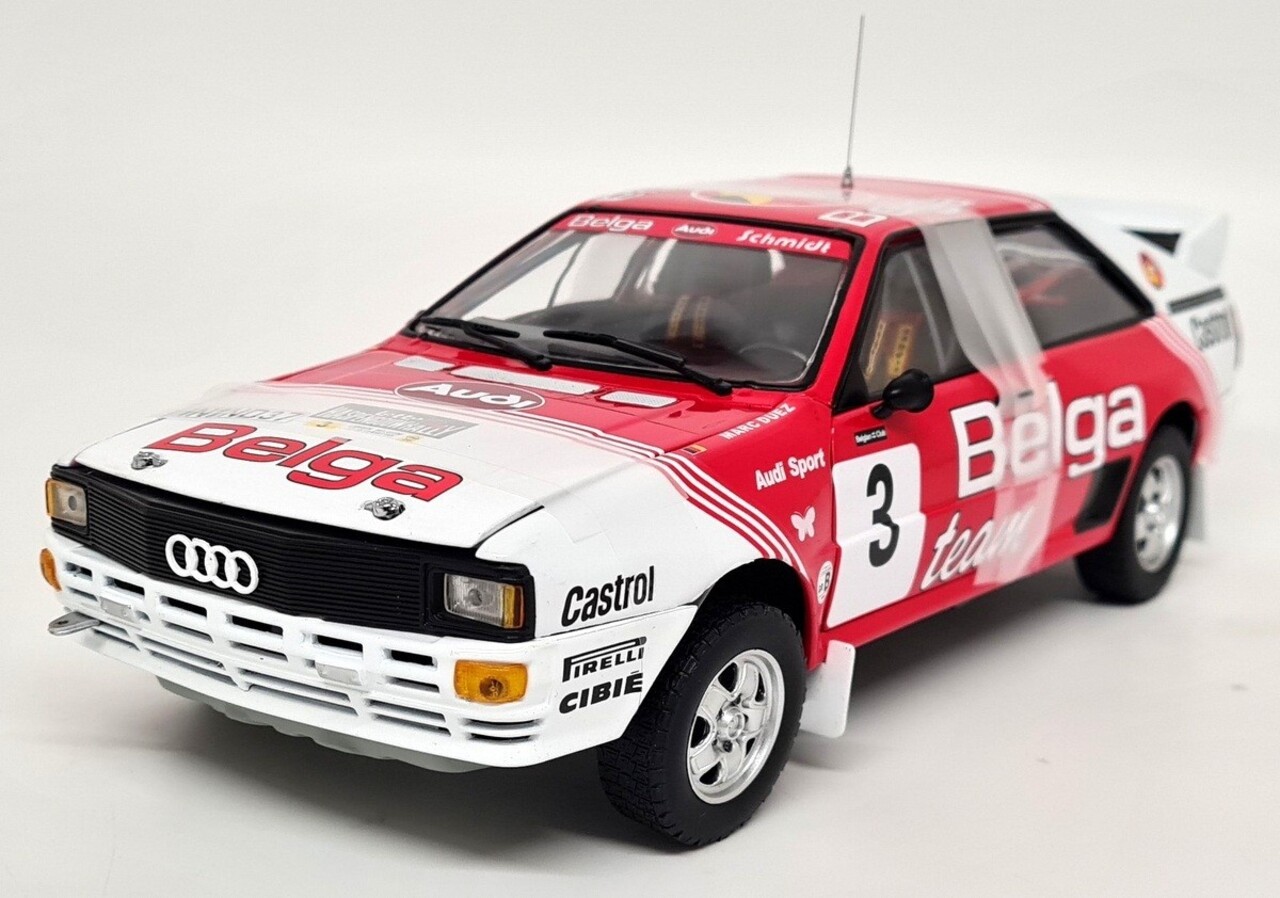 Audi Audi Quattro A1 #3 Team Belga Winner Haspengouw Rally 1983 - 1:18 - Sun Star