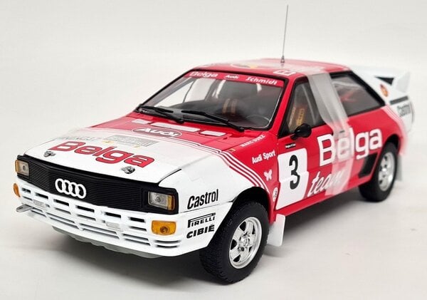 Audi Audi Quattro A1 #3 Team Belga Winner Haspengouw Rally 1983 - 1:18 - Sun Star