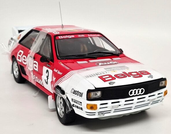 Audi Audi Quattro A1 #3 Team Belga Winner Haspengouw Rally 1983 - 1:18 - Sun Star