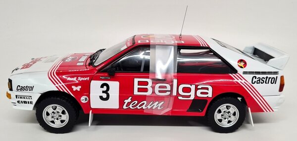 Audi Audi Quattro A1 #3 Team Belga Winner Haspengouw Rally 1983 - 1:18 - Sun Star
