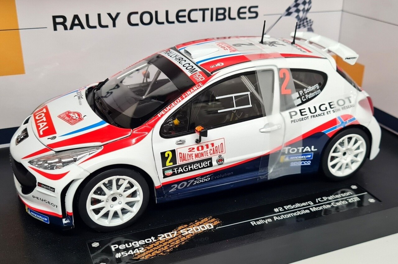 Peugeot Peugeot 207 S2000 #2 Rally WM Rally Monte Carlo 2011  -1:18 - Sun Star