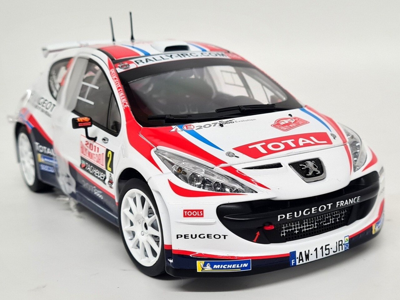 Peugeot Peugeot 207 S2000 #2 Rally WM Rally Monte Carlo 2011  -1:18 - Sun Star