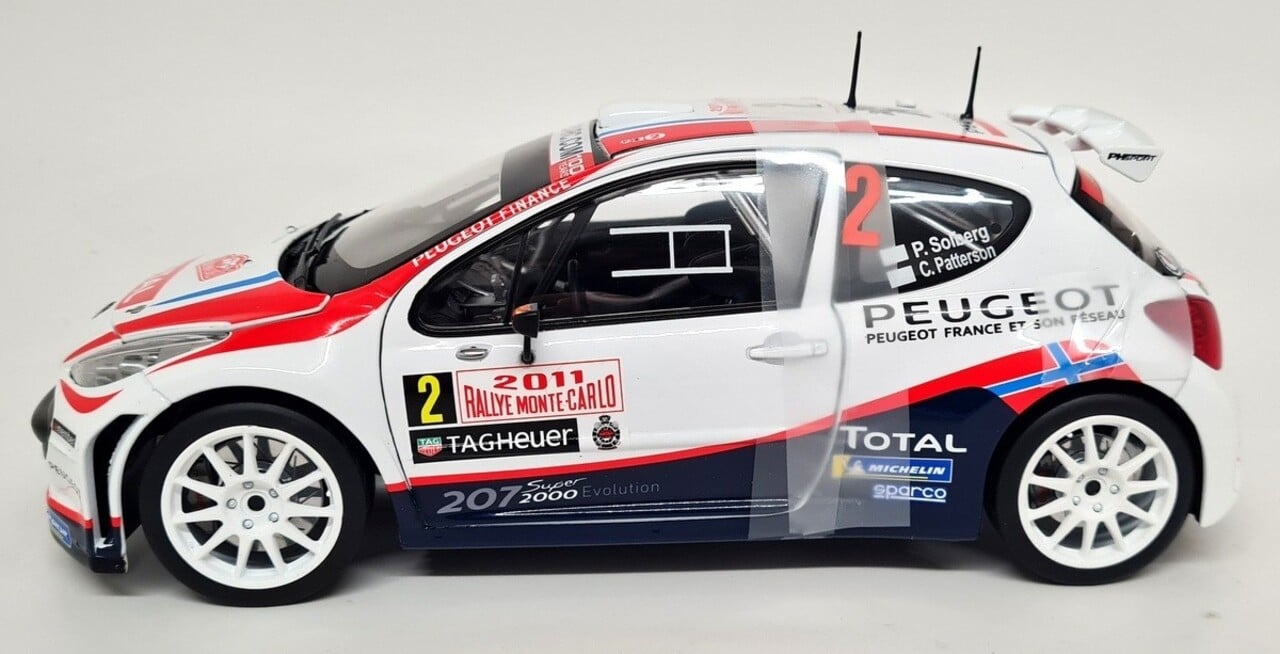 Peugeot Peugeot 207 S2000 #2 Rally WM Rally Monte Carlo 2011  -1:18 - Sun Star