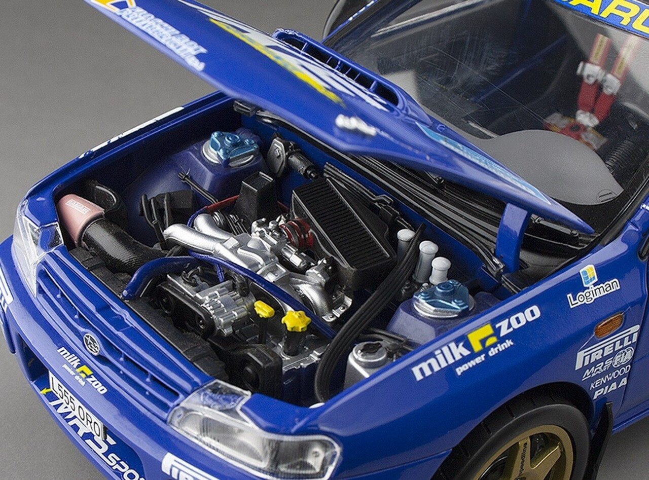 Subaru Subaru Impreza 555 #15 Logiman Mythical Cars Rally 1997 - 1:18 - Sun Star Subaru Subaru Impreza 555 #15 Logiman Mythical Cars Rally 1997 - 1:18 - Sun Star