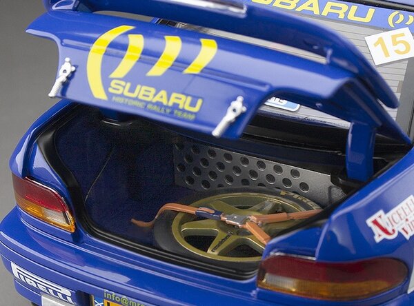 Subaru Subaru Impreza 555 #15 Logiman Mythical Cars Rally 1997 - 1:18 - Sun Star Subaru Subaru Impreza 555 #15 Logiman Mythical Cars Rally 1997 - 1:18 - Sun Star