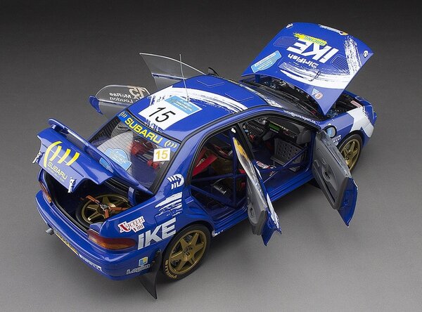Subaru Subaru Impreza 555 #15 Logiman Mythical Cars Rally 1997 - 1:18 - Sun Star Subaru Subaru Impreza 555 #15 Logiman Mythical Cars Rally 1997 - 1:18 - Sun Star