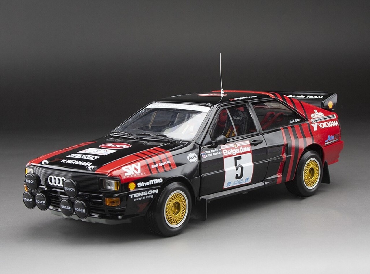 Audi Audi Quattro A2 #5 Circuit des Ardennes 1986 - 1:18 - Sun Star