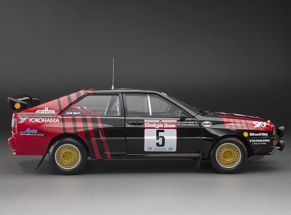 Audi Audi Quattro A2 #5 Circuit des Ardennes 1986 - 1:18 - Sun Star