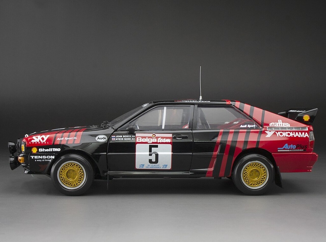 Audi Audi Quattro A2 #5 Circuit des Ardennes 1986 - 1:18 - Sun Star