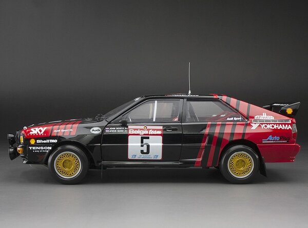 Audi Audi Quattro A2 #5 Circuit des Ardennes 1986 - 1:18 - Sun Star