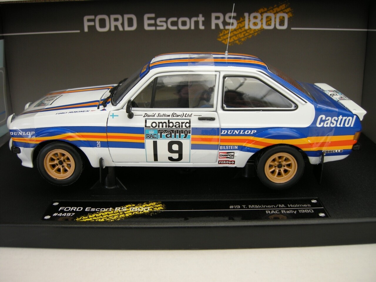 Ford Ford Escort MKII RS 1800 #19 Rally WM RAC Rally 1980 - 1:18 - Sun Star