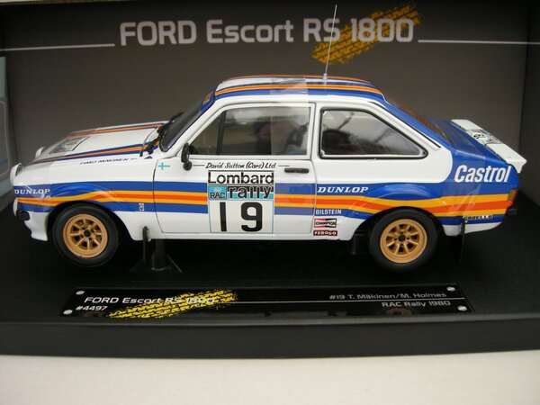 Ford Ford Escort MKII RS 1800 #19 Rally WM RAC Rally 1980 - 1:18 - Sun Star