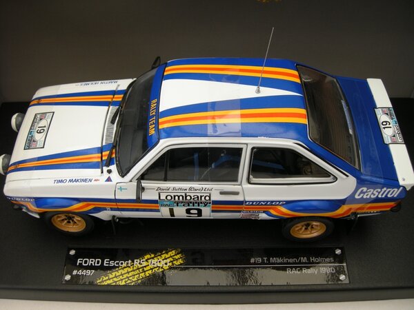 Ford Ford Escort MKII RS 1800 #19 Rally WM RAC Rally 1980 - 1:18 - Sun Star