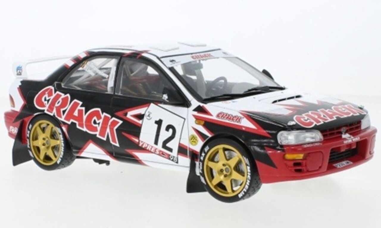 Subaru Subaru Impreza 555 #12 Team Crack Rally Ypern 1998 - 1:18 - Sun Star