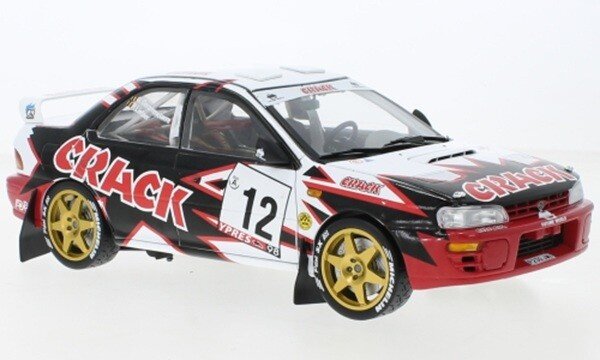 Subaru Subaru Impreza 555 #12 Team Crack Rally Ypern 1998 - 1:18 - Sun Star