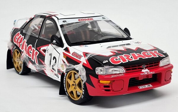 Subaru Subaru Impreza 555 #12 Team Crack Rally Ypern 1998 - 1:18 - Sun Star