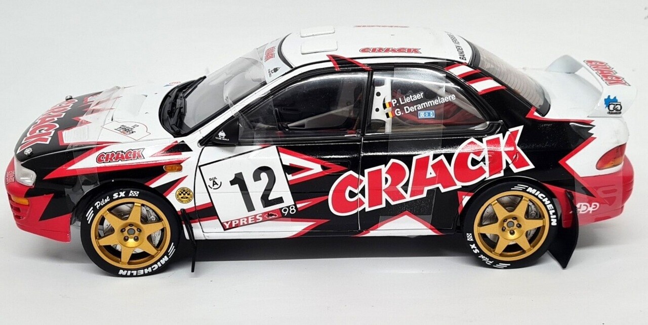 Subaru Subaru Impreza 555 #12 Team Crack Rally Ypern 1998 - 1:18 - Sun Star