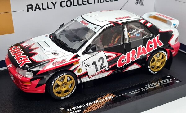 Subaru Subaru Impreza 555 #12 Team Crack Rally Ypern 1998 - 1:18 - Sun Star