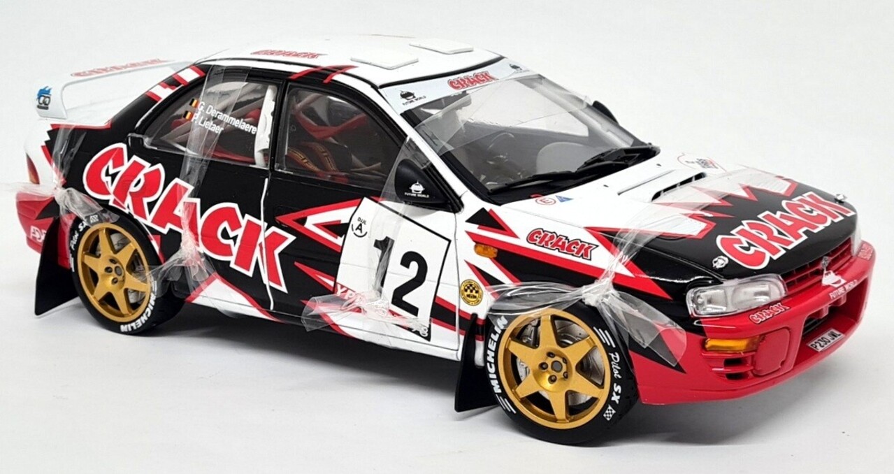 Subaru Subaru Impreza 555 #12 Team Crack Rally Ypern 1998 - 1:18 - Sun Star