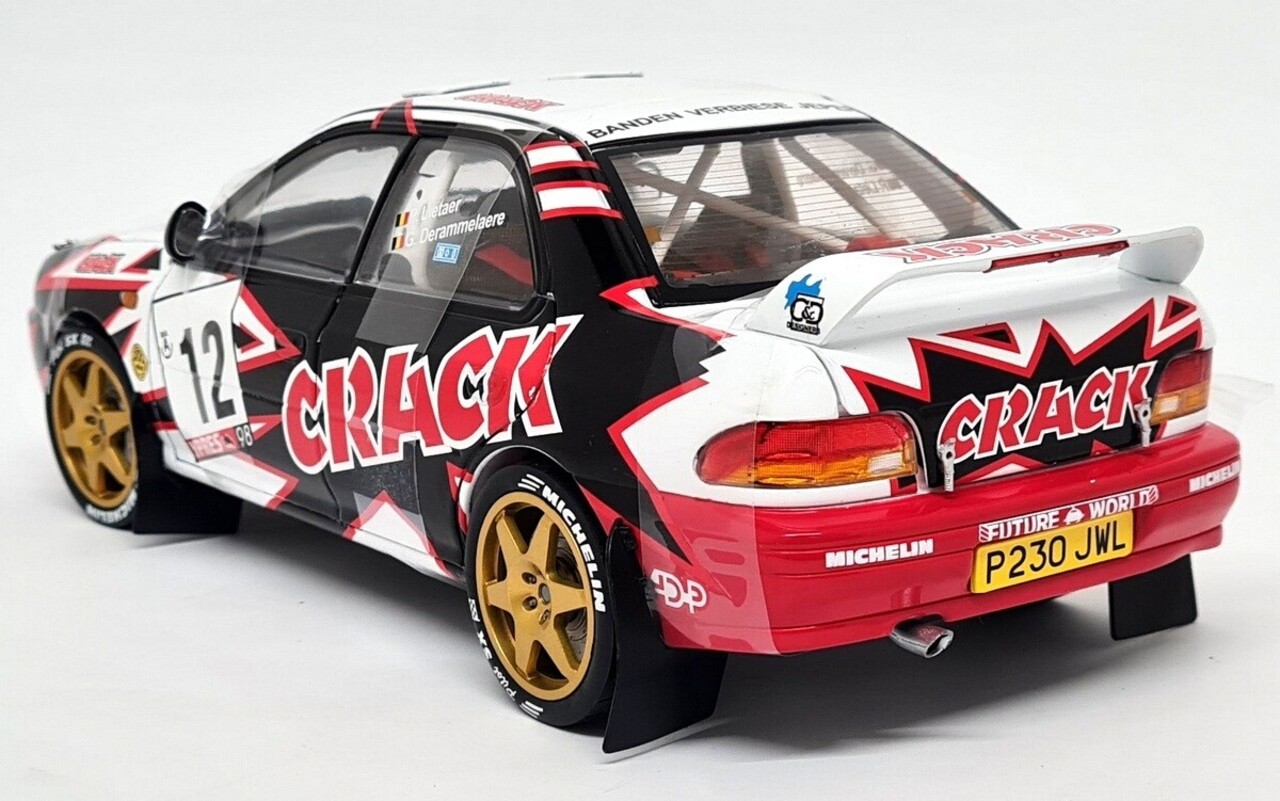 Subaru Subaru Impreza 555 #12 Team Crack Rally Ypern 1998 - 1:18 - Sun Star