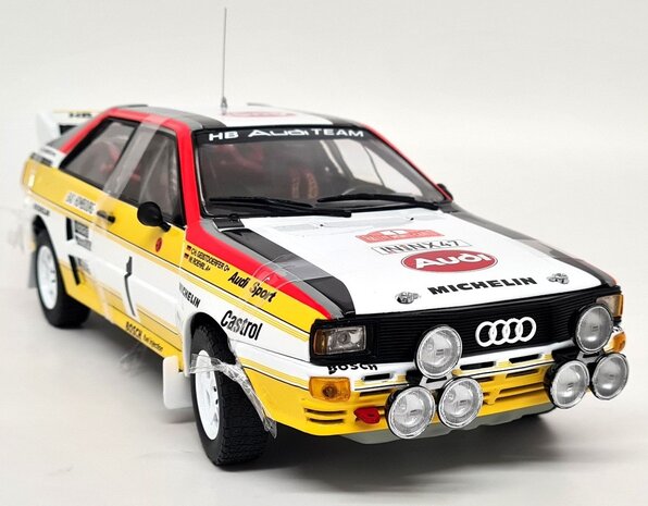 Audi Audi Quattro A2 #1 Winner Rally Monte Carlo 1984 - 1:18 - Sun Star Audi Audi Quattro A2 #1 Winner Rally Monte Carlo 1984 - 1:18 - Sun Star